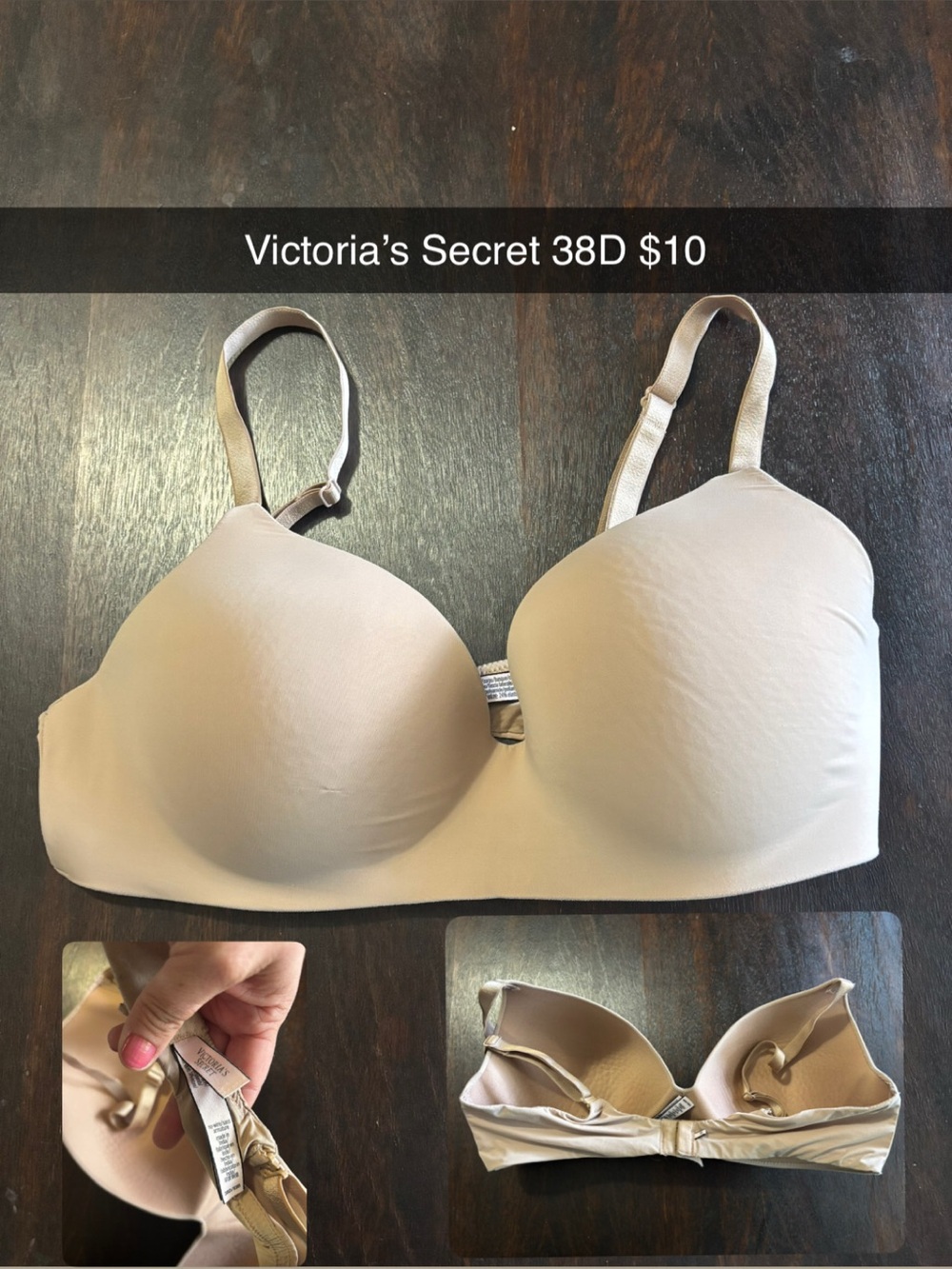 Victoria's Secret Beige Nude T-Shirt Bra